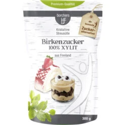 Kristalline Streusüsse Birkenzucker 100% Xylit 300G