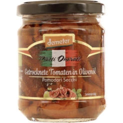Demeter Bio Piatti Onorati Getrocknete Tomaten In Olivenöl 180G