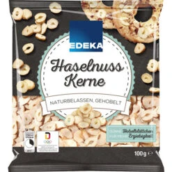 Haselnusskerne Naturbelassen, Gehobelt 100G
