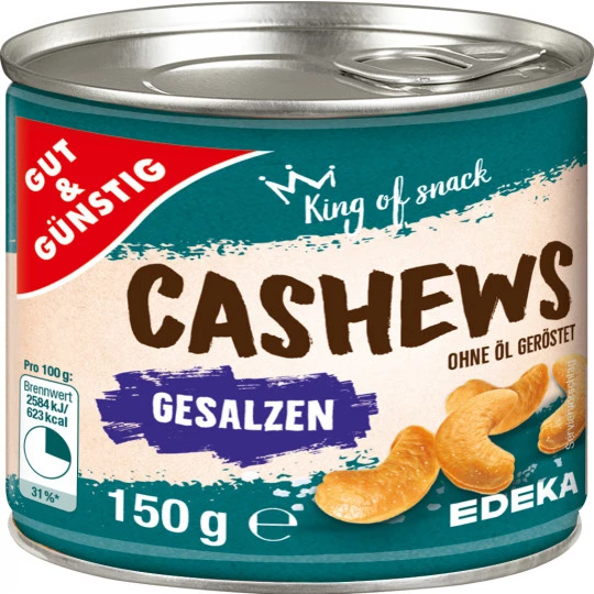EDEKA24 Verkäufe -EDEKA24 Verkäufe gut amp gnstig cashews gerstet amp gesalzen1 1