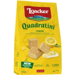 Loacker Quadratini Lemon 125g