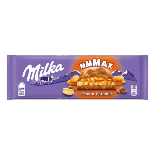 Milka Peanut Caramel 276G 3 Milka Peanut Caramel 276G