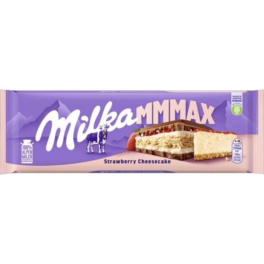 Milka Strawberry Cheesecake 300G 3 Milka Strawberry Cheesecake 300G