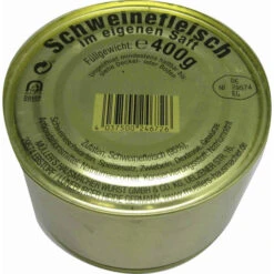 Schweinefleisch Im Eigenen Saft 400G