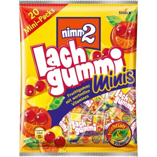 Lachgummi Minis 210G 3 Lachgummi Minis 210G